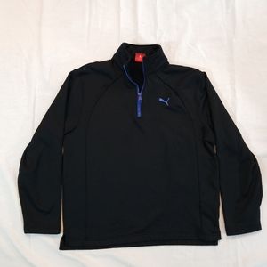 Puma Boys Pullover Black Kids